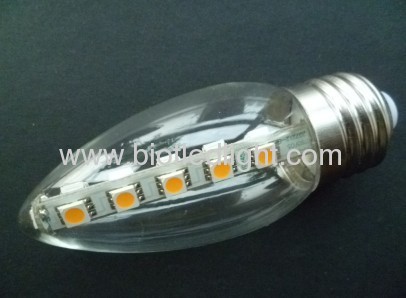 SMD led light smd lamps 16pcs 5050smd led candle bulbs