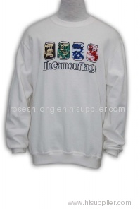 long sleeve sweaters,round neck zip up,printing hoodies,100% cotton zip up