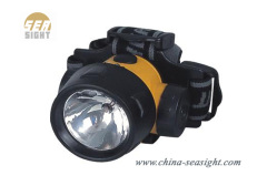 3LED & 1 yellow Kr bulb LED headlamp