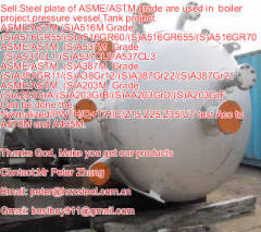 Sell :Spec ASTM/ASME SA203M steel plate,Grade,SA203GRA/B/D/E/F+HIC, A203GrA/B/D/E/F+N/Boiler steel plate