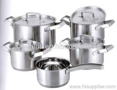 Stainless steel casserole