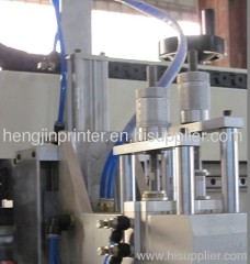 HS-350R pneumatic bottle silk screen printer machine