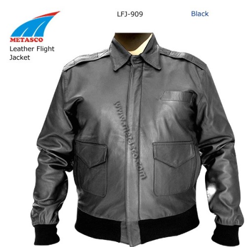 Leather Flight Jacket