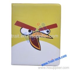 Cute Cartoon Leather Case Stand for iPad