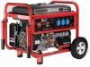 Portable gasoline generator with handle and wheel