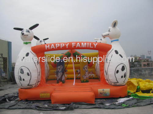 bouncing around inflatables