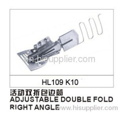 ADJUSTABLE DOUBLE FOLD RIGHT ANGLE HL109