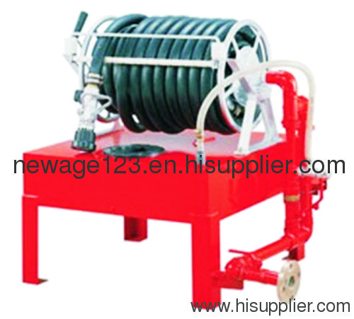 Hose Reel with Foam Tank