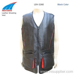 Leather Skeet Vest