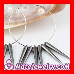 spikes beads for earrings