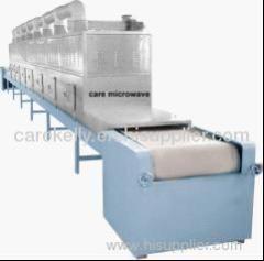 belt type seafood microwave drying and sterilizing machine