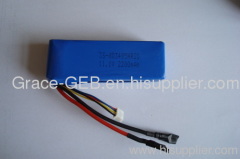 High rate battery pack for Rc model