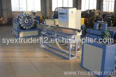 Steel wire reinforcing pipe production line