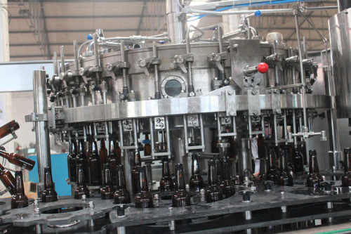 Beer filling capping 2-in-1 unit machine