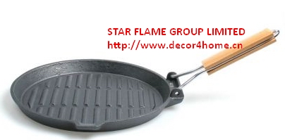 Cast iron frying pans