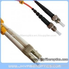 LC/PC to ST/PC Multimode Duplex Patch Cord
