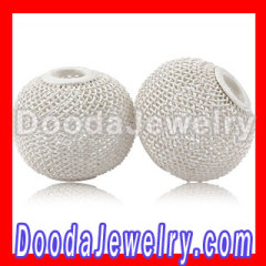 Large Mesh Beads for Earrings