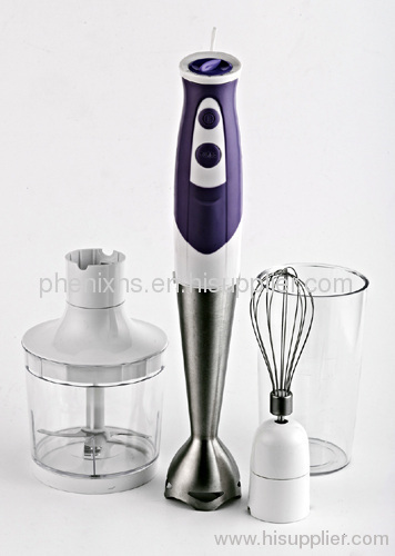 500W powerful hand blender 3 in 1