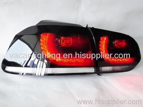 Smoky color Golf MK6 LED tail lamp