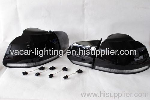 Smoky color Golf 6 R20 LED tail lamp