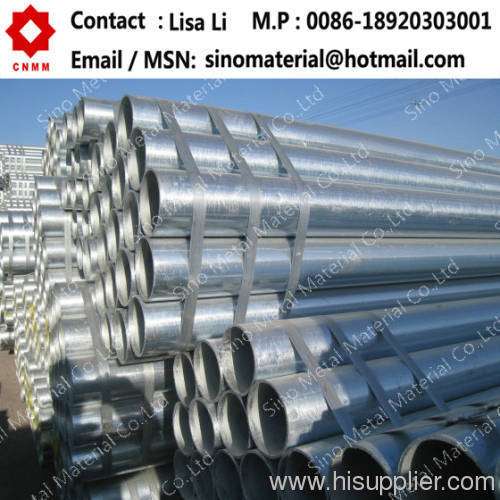 Hot DIP Galvanized Steel Pipe