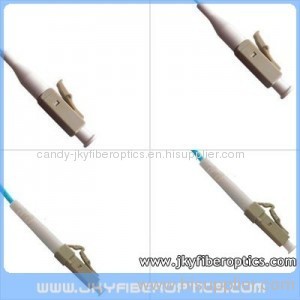 LC/PC to SC/PC Multimode OM3 10G Simplex Fiber Optic Patch Cord