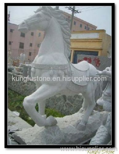 chinese granite horse sculpture and carving