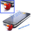 Cute Merry Christmas iPhone 4 Earphone Dustproof Plug (Bird)