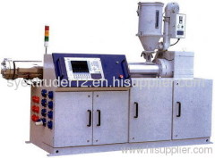 Single screw extruder production line