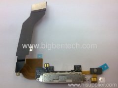 For iphone 4S USB charging port with flex cable replacement