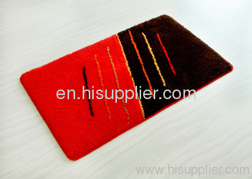 Shaped Bath Mat & Rugs with Latex Backing