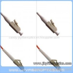 LC/PC to SC/PC Multimode Simplex Fiber Optic Patch Cord