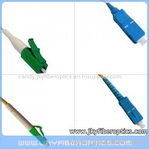 LC/APC to SC/UPC Singlemode Simplex Fiber Optic Patch Cord