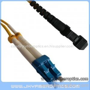 LC/UPC to MTRJ Singlemode Duplex Fiber Optic Patch Cord
