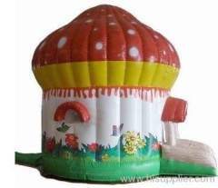 Lovely inflatable bouncer,mushroom house