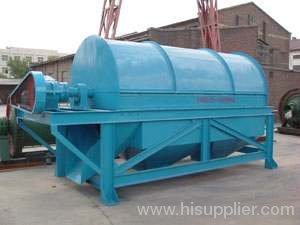 Rotary drum screen for quarry and stone line