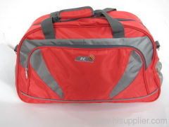 Red travel bag