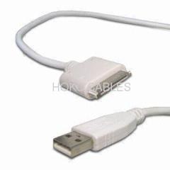 Apple iPod Retractable Cable iPod to USB A/M, Compatible with USB 2.0 and 1.1 Devices