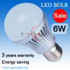 E27 6W LED bulb & LED dimmalbe bulb (CE,ROHS)