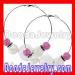 Basketball Wives Poparazzi charmed hoop silver earrings