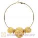 Basketball Wives Poparazzi crystal ball hoops gold earrings