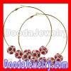 China Wholesalers 70mm Basketball Wives Poparazzi Charmed Hoop Gold Earrings