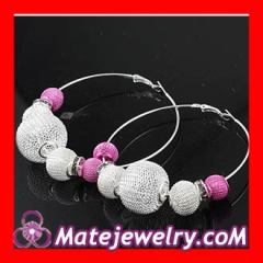 Basketball Wives Mesh Hoop Earrings cheap