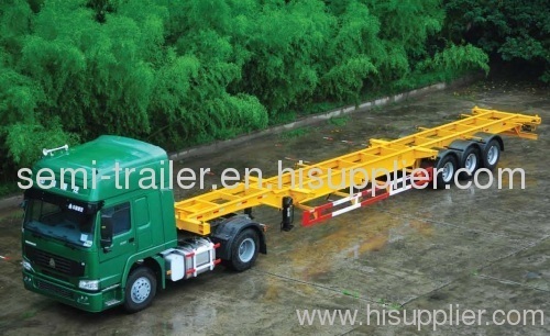 Skeleton Container Semi Trailer