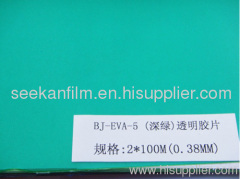 color glass eva film for decoration