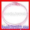 70mm Basketball Wives Pink Plain Poparazzi Hoop Earrings