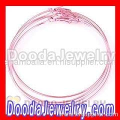 Pink Plain Poparazzi Hoop Earrings