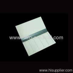 Cardboard microscope slides mailer