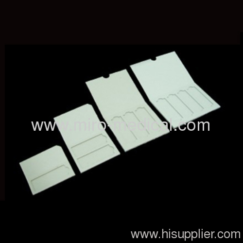 cardboard mailers for microscope slide