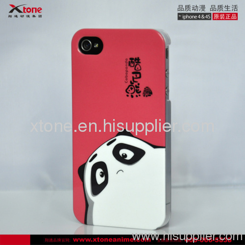 Mutiple Cobopanda design for iphone 4 4S defender case Xtone Animation